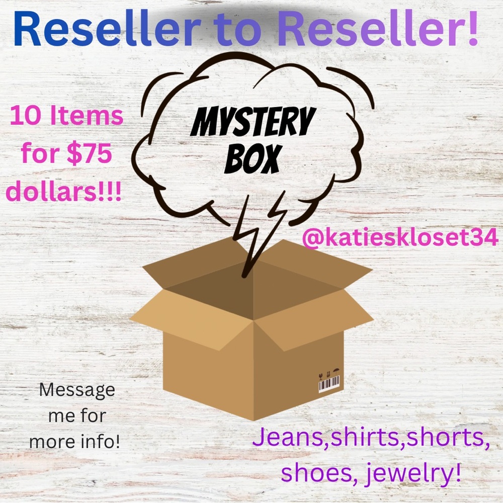 Mystery Box with 10 items for $50